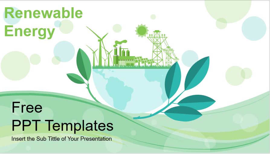 Renewable Resource Presentation - Free PPT Templates
