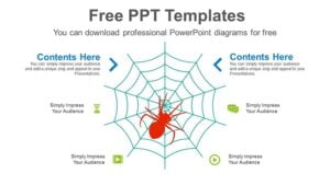 Spider-Web-PowerPoint-Diagram-posting-image