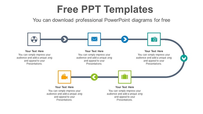 Download Process Flow PPT template