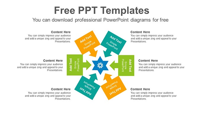 Arrow-centralizing-PowerPoint-Diagram-Template-post-image