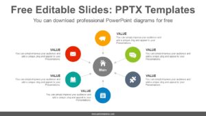Center-pointing-arrow-PowerPoint-Diagram-Template