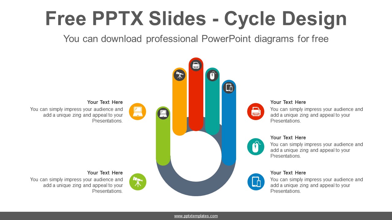 Five-fingers-PowerPoint-Diagram-Template