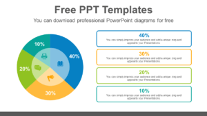 5-split-pie-chart-PowerPoint-Diagram