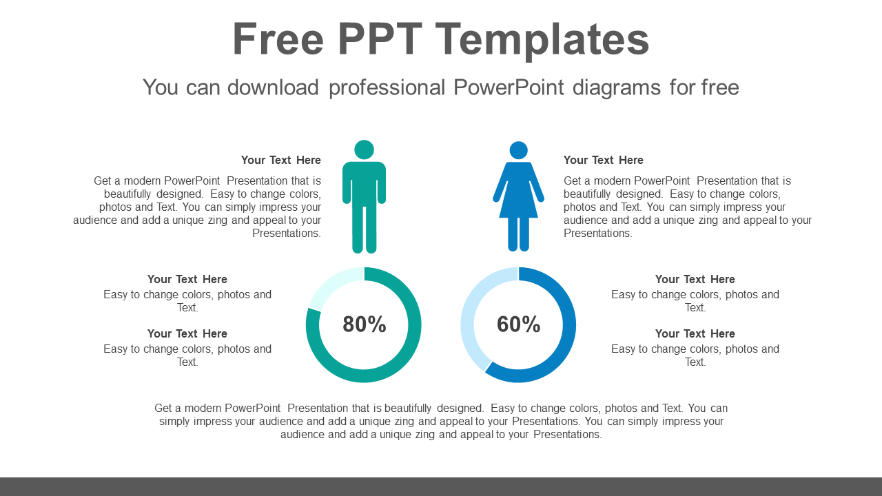 Comparative-donut-chart-PowerPoint-Diagram-Template
