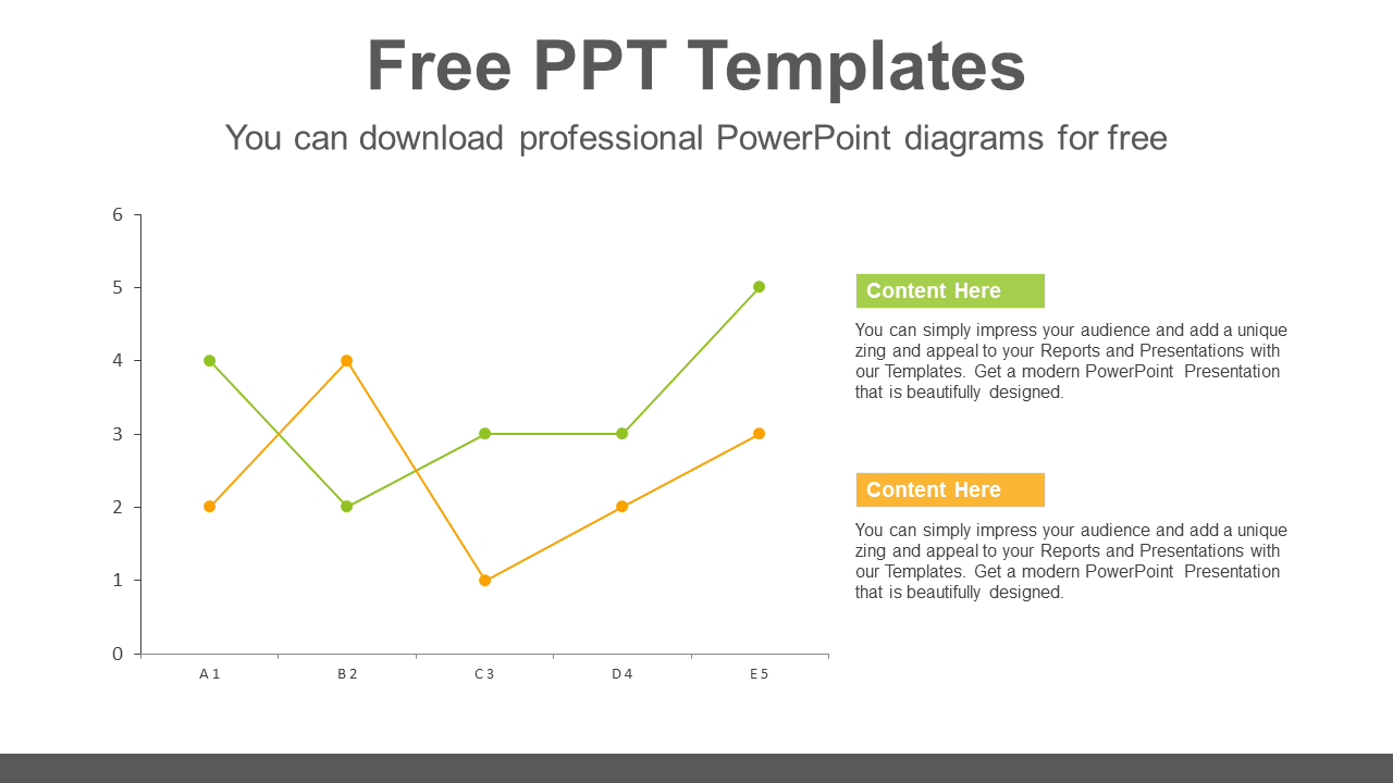 Compare-Line-Chart-PPT-Diagram