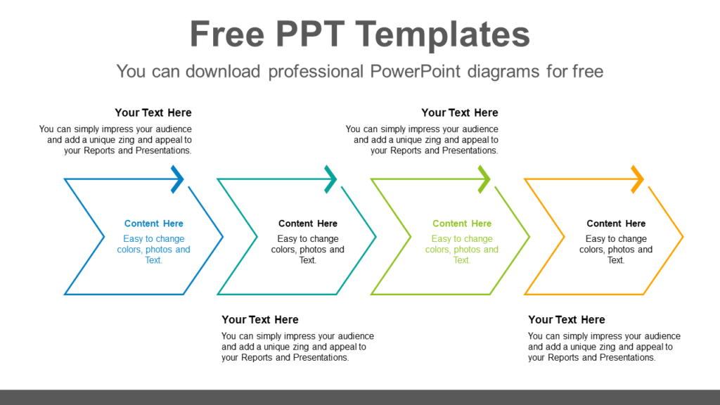 Download Chevron Line Arrow Brain Powerpoint Infographic Template