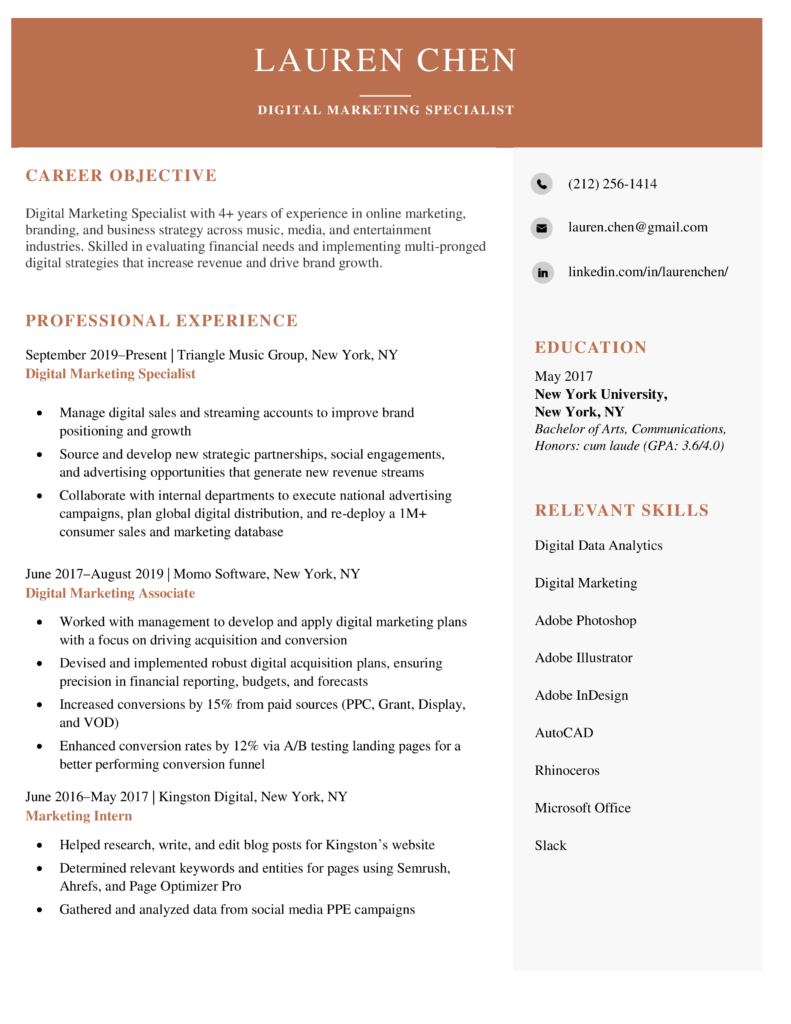 Corporate-Modern-Resume-Template-Orange