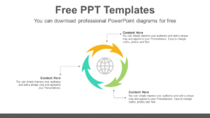 Curved-Progress-Arrow-PowerPoint-Diagram