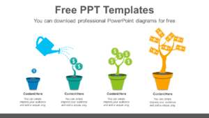 Dollar-plant-growth-PowerPoint-Diagram-Template