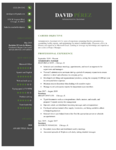 Everest-Resume-Template-Green