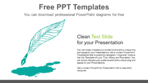 Feathered-Nib-PowerPoint-Diagram
