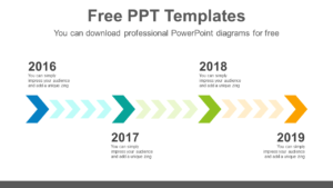 Four-step-chevron-PowerPoint-Diagram-Template