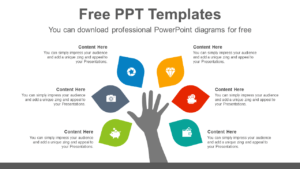 Hand-tree-leaves-PowerPoint-Diagram-Template