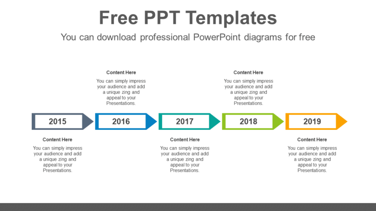 Horizontal-alignment-arrows-PowerPoint-diagram-template - PPTX Templates