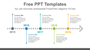 Horizontal-dotted-arrow-PowerPoint-Diagram-Template