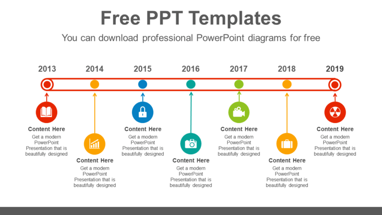 Download Line Belt History Brain Powerpoint Infographic Template