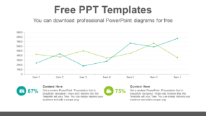 Line-Chart-Compare-PPT-Diagram