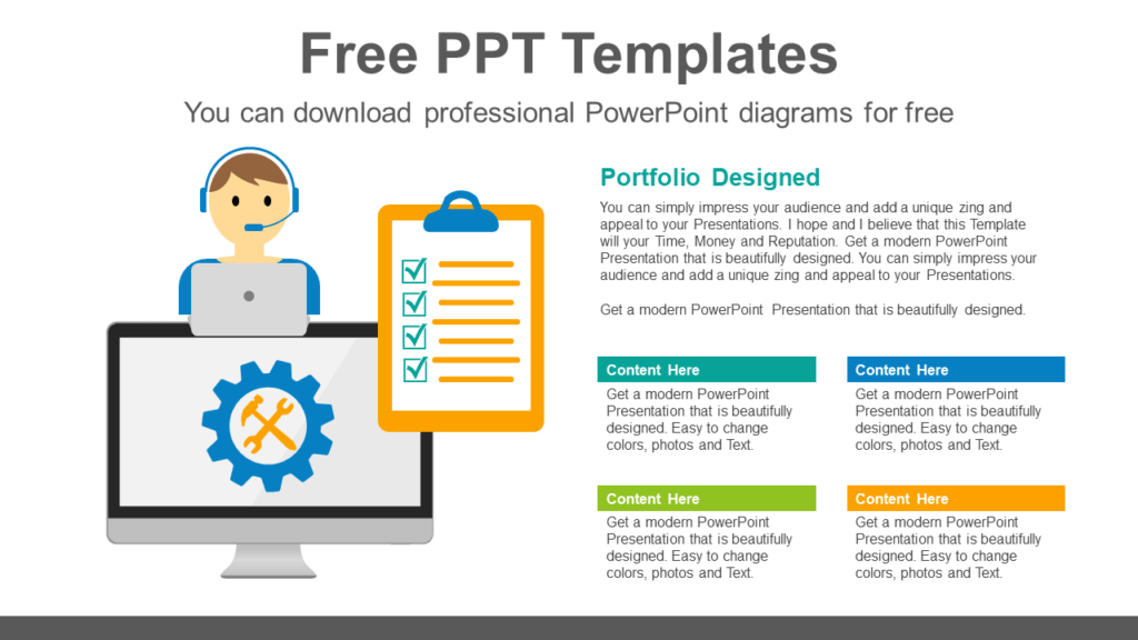 download-free-online-computer-repair-ppt-template