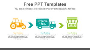 Organic-Food-Flow-PowerPoint-Diagram