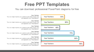 Paper-texture-bar-chart-PowerPoint-Diagram-Template