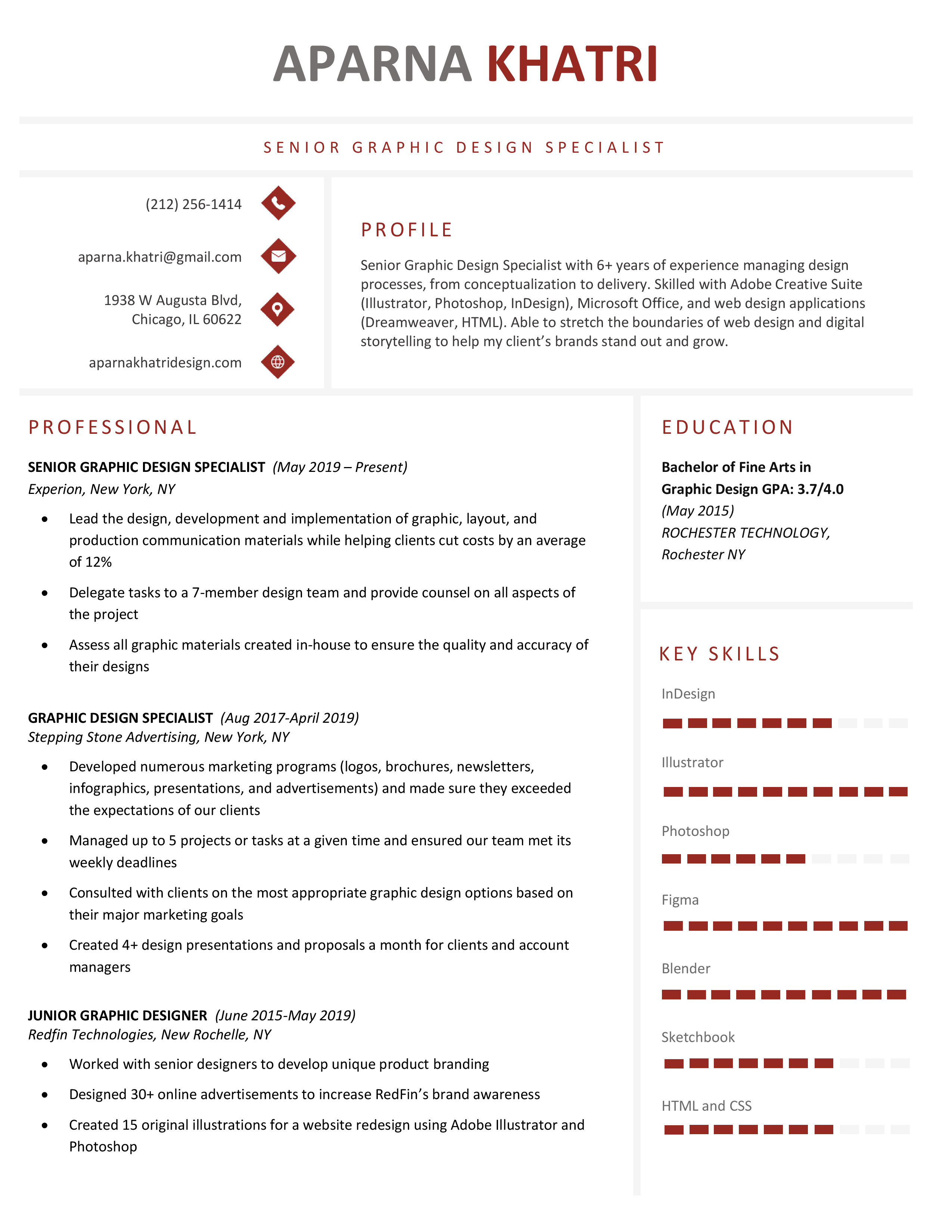 Penthouse-Creative-Resume-Template-Red