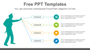 Police-Man-PowerPoint-Diagram-Template