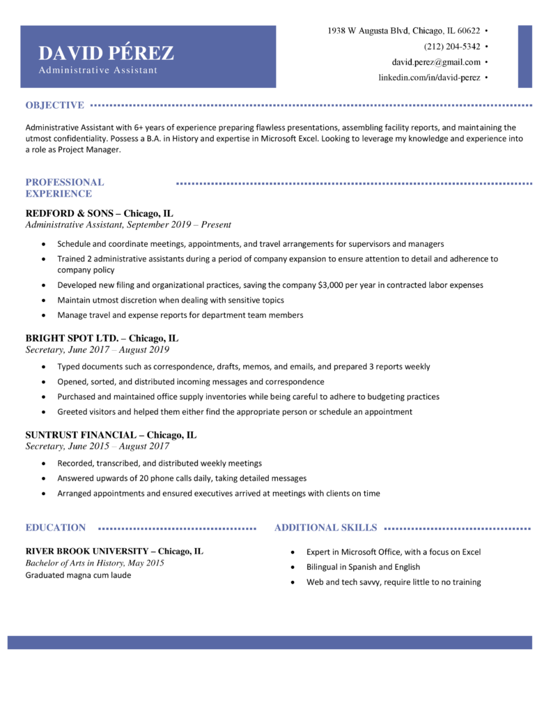 Professional Resume Ice-Blue Download Free Professional Resume