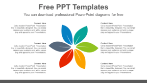Radial-Petals-PowerPoint-Diagram