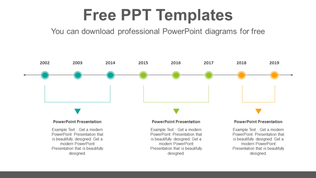 Download Specify dot section Brain Powerpoint Infographic Template