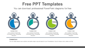 Stopwatch-Pie-Charts-PowerPoint-Diagram