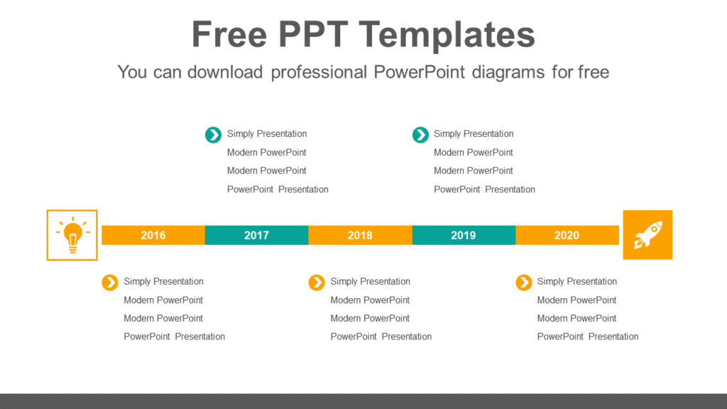 Download Thin Bar Brain Powerpoint Infographic Template