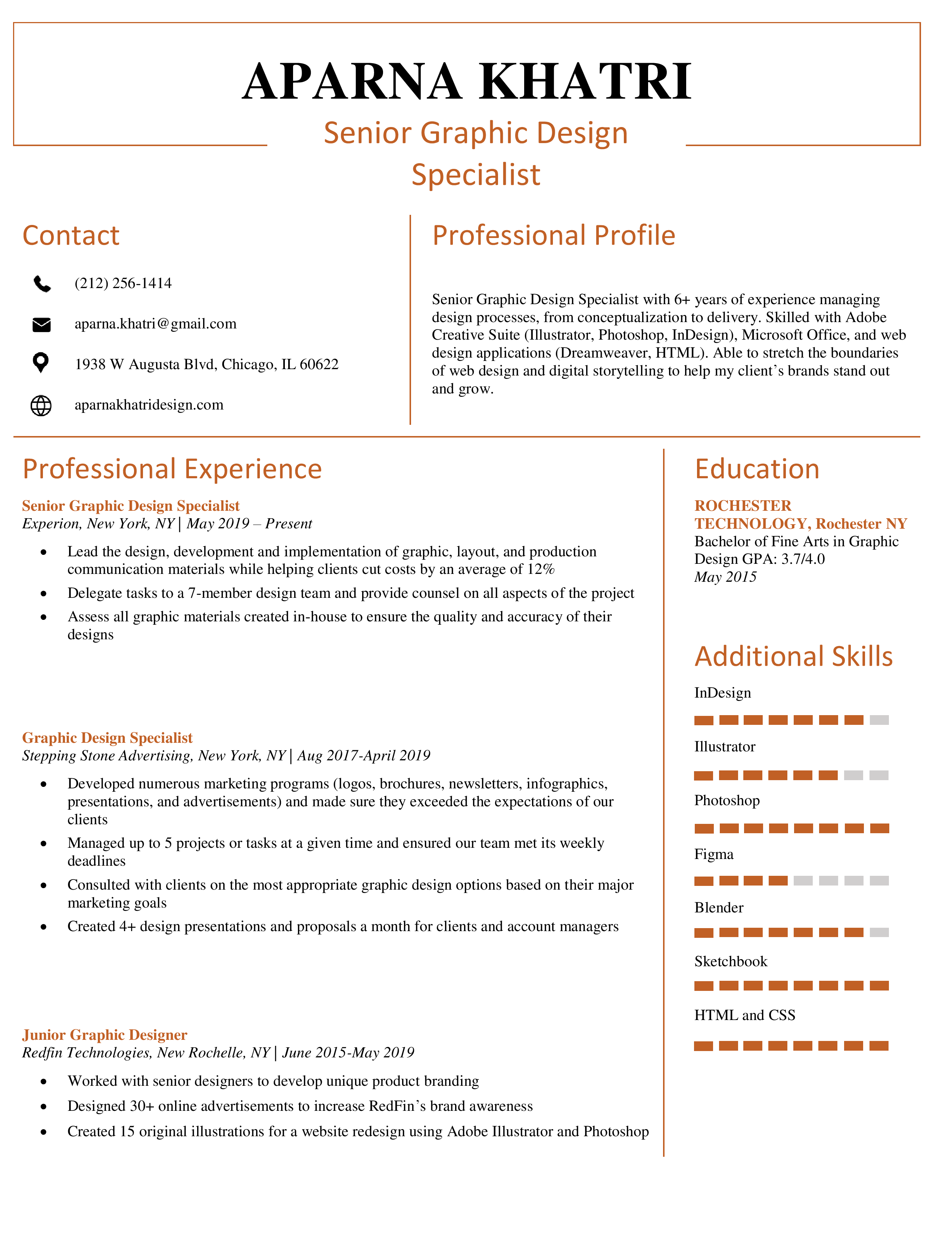 Westminster-Creative-Resume-Template-Orange