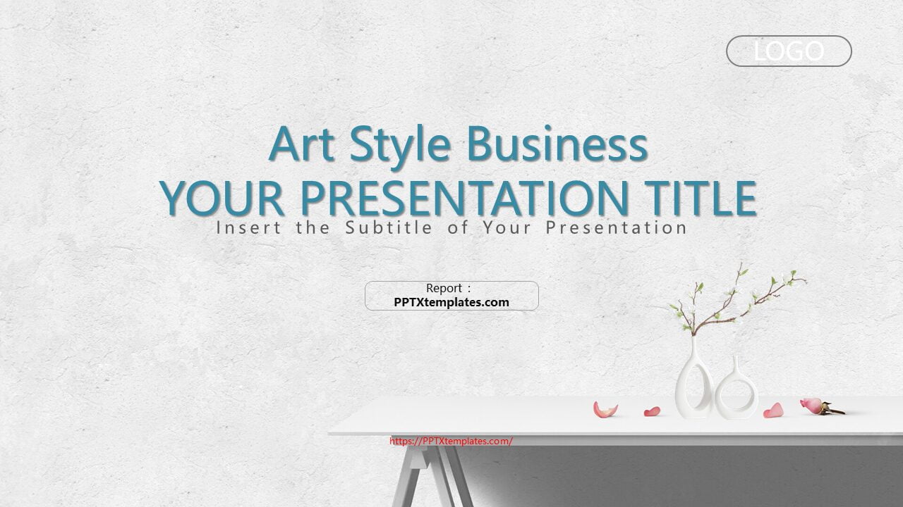 Art Style Business Presentation Template