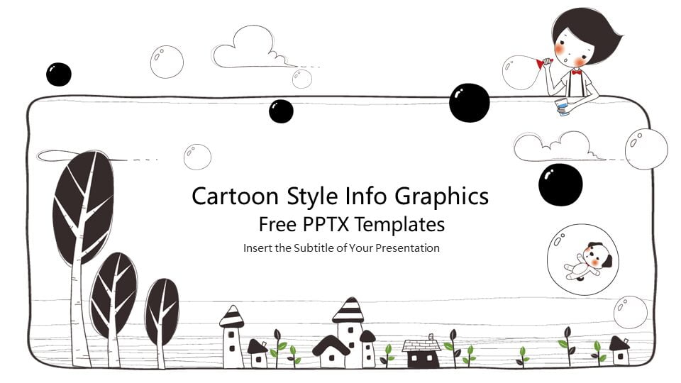 Download Cartoon Marketing PPT template