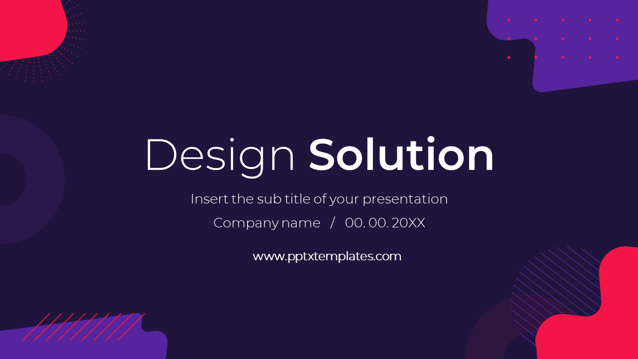 Design Solution free ppt templates
