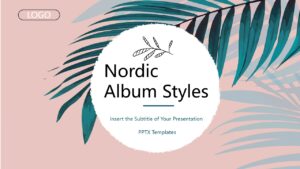 Nordic-style-PPT-album-templates