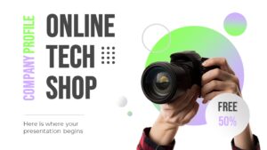 Online Tech Shop Company Profile