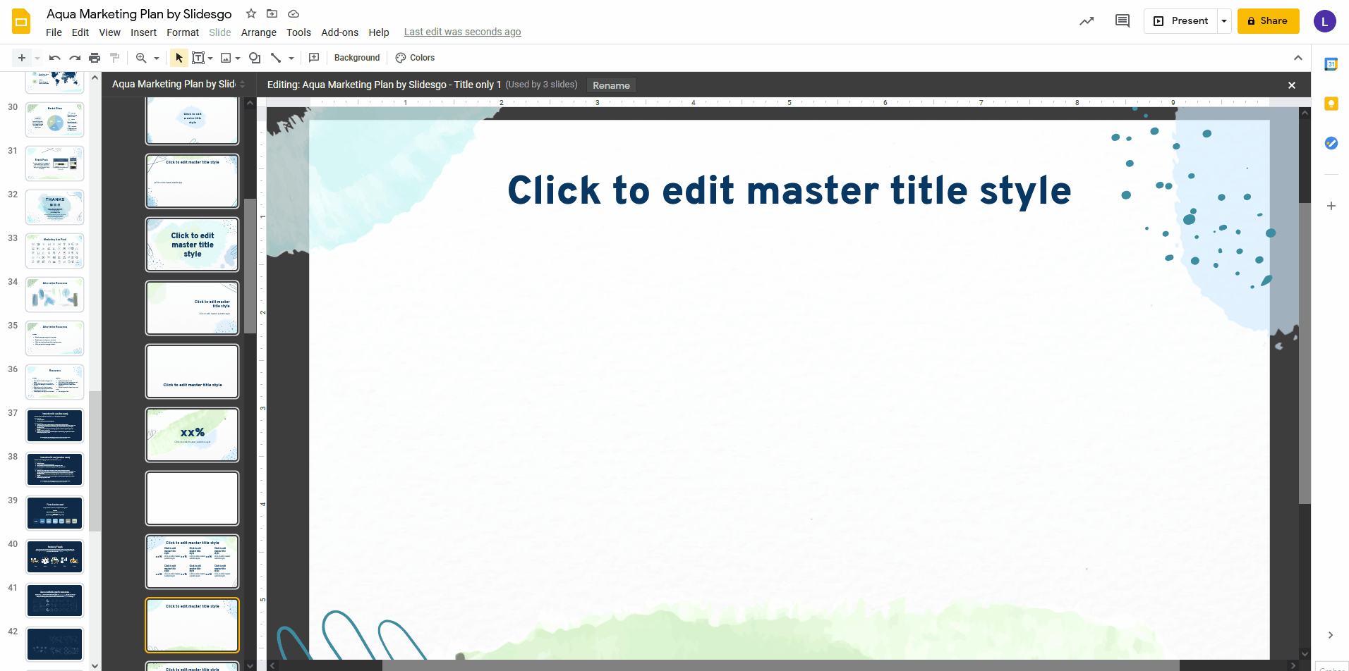 How To Change Colors In Master Slides PPTX Templates