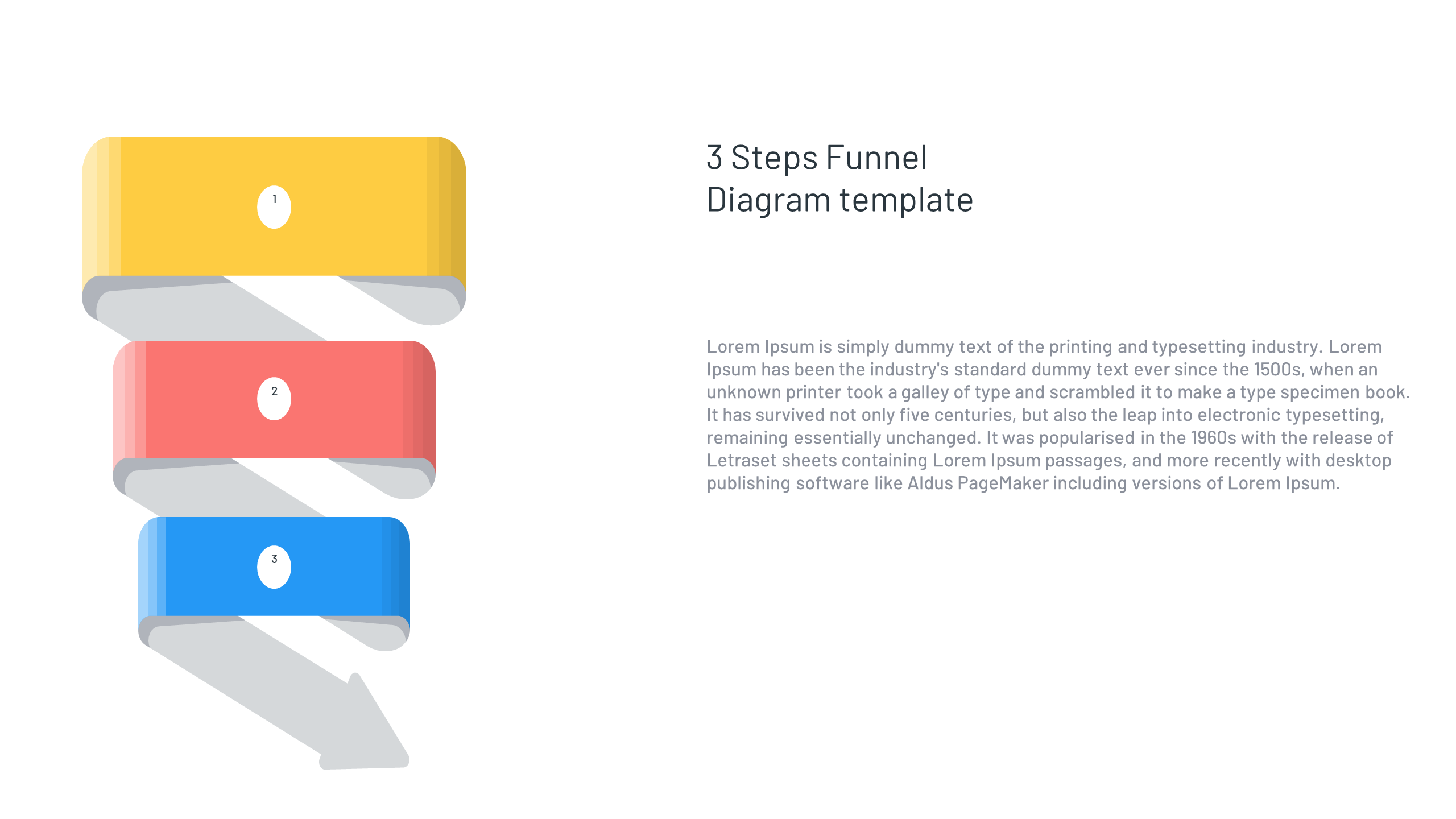 3-stages-Funnel-in-Powerpoint