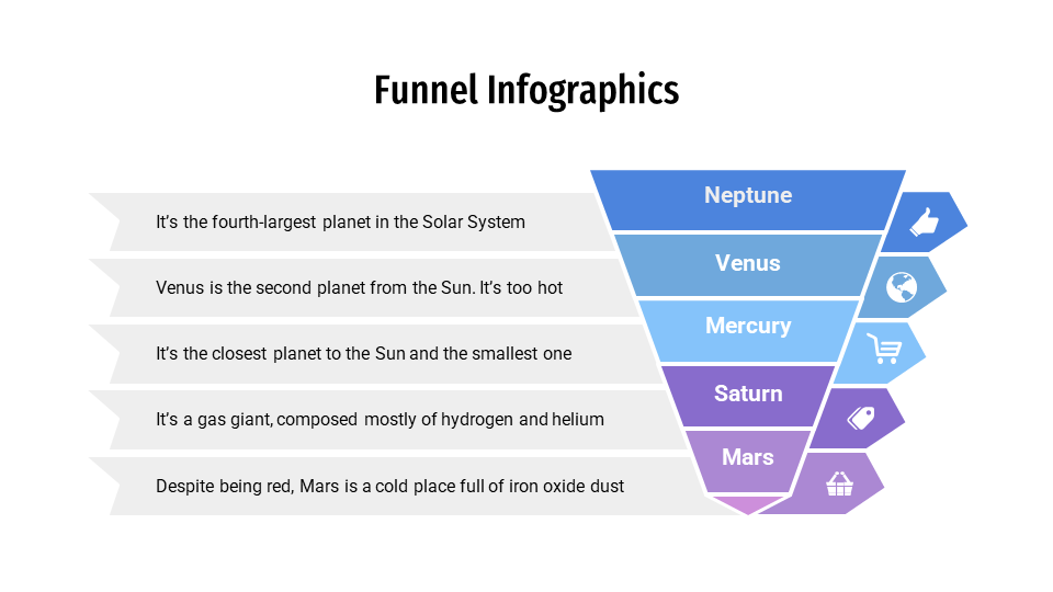 Download Free 5 step process PPT template