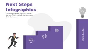 Steps Infographics PPT Template