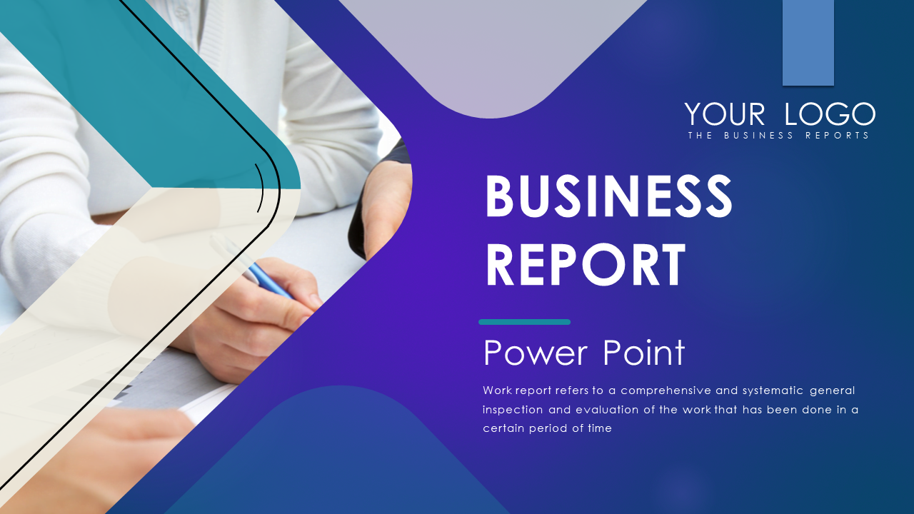 Download Management Report PPT template
