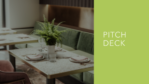 Restaurant Pitch Deck