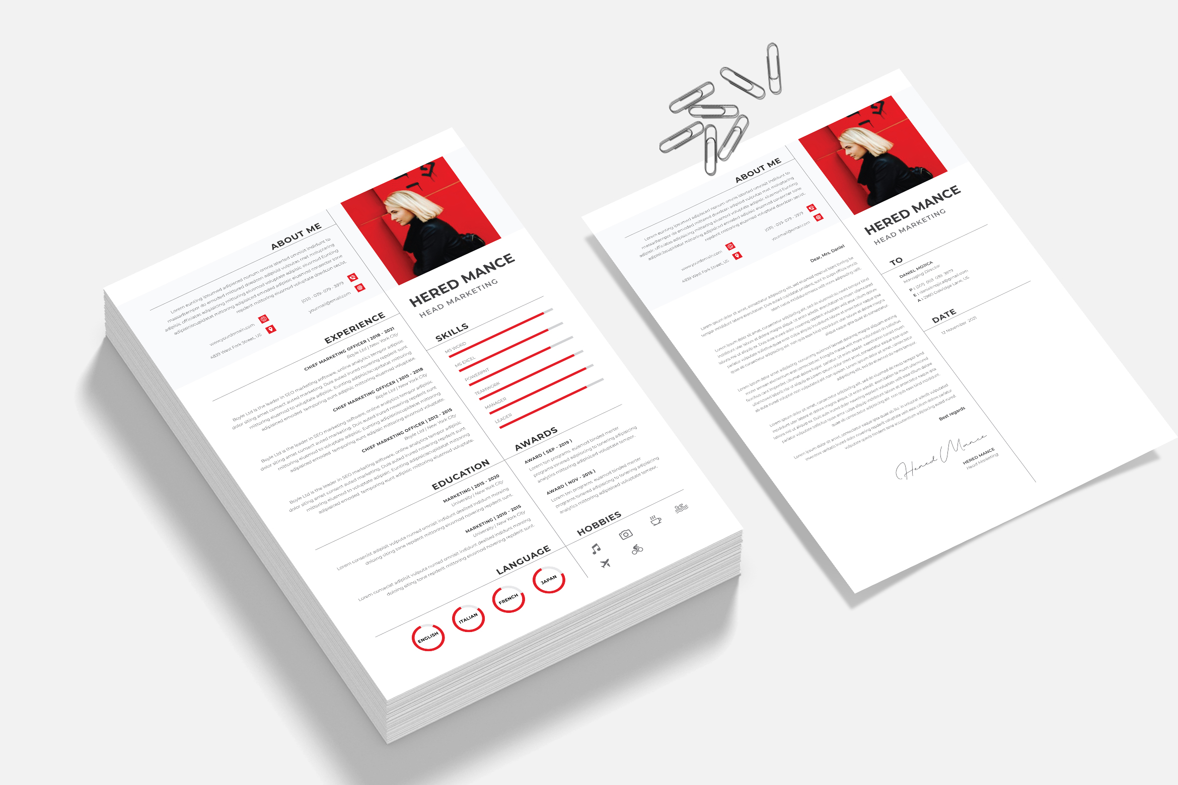 Cv for Internal Auditor