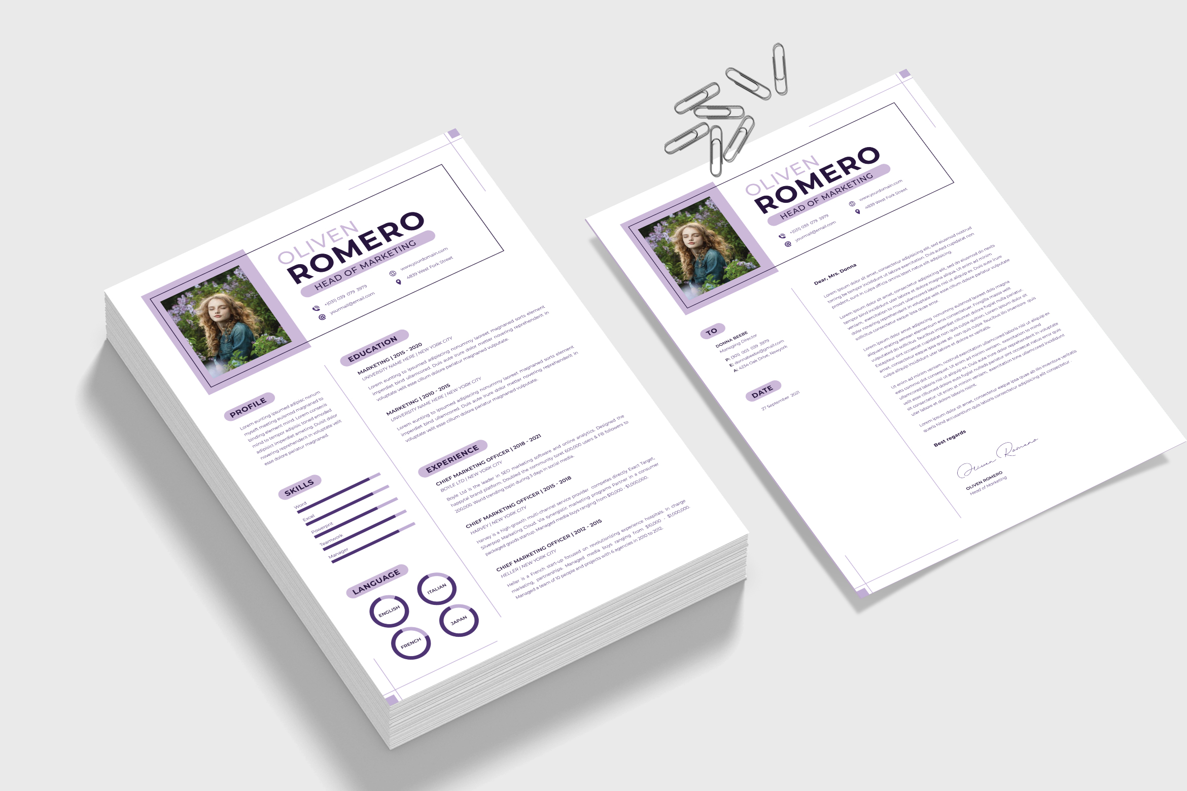 Download senior accountant brain powerpoint infographic template