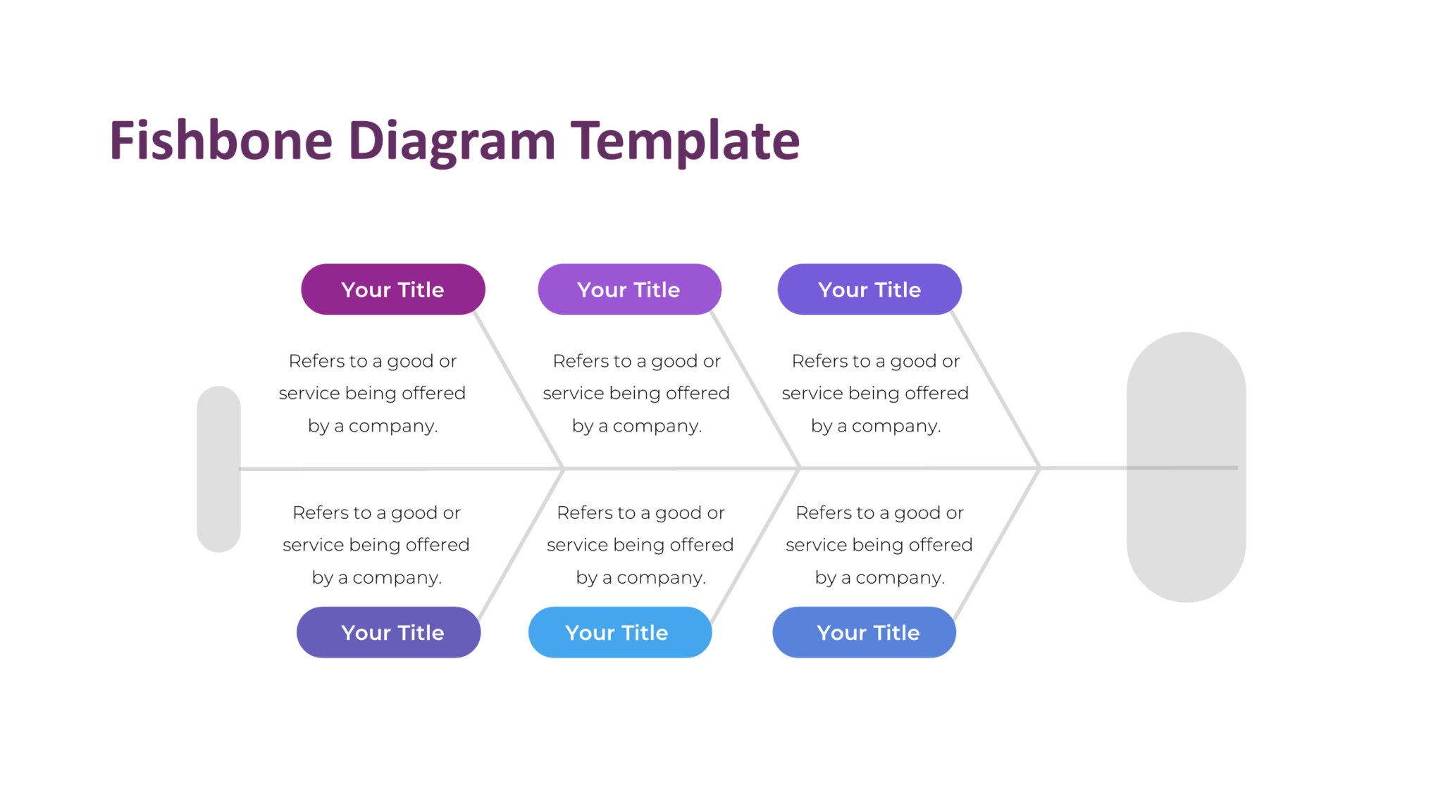 Fishbone Analysis Slide Download Fishbone Analyzer Brain Powerpoint Infographic Template