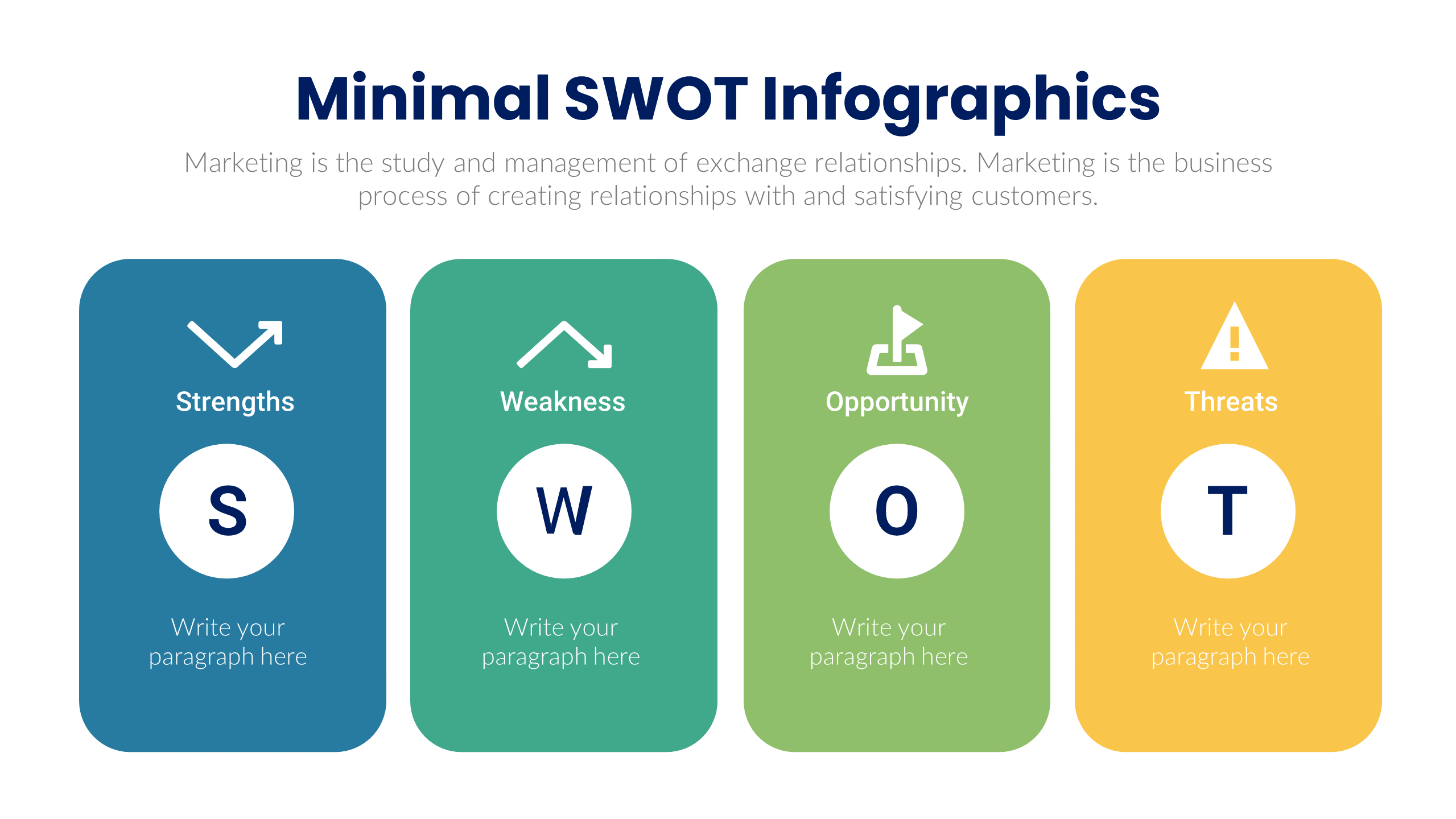 Download Marketing SWOT Analysis Brain Powerpoint Infographic Template