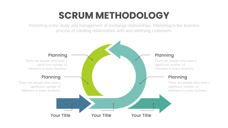 Download Scrum Methodology Brain Powerpoint Infographic Template